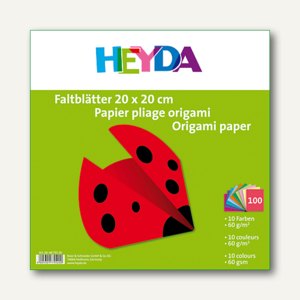 Faltblätter Origami