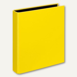Ringbücher VELOCOLOR A5, Karton, 4 D-Ringe Ø 25 mm, gelb, 10 Stück, 1153310