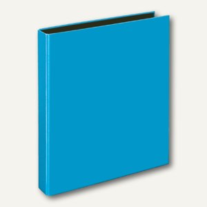 Ringbücher VELOCOLOR A5, Karton, 4 D-Ringe Ø 25 mm, hellblau, 10 Stück, 1153351