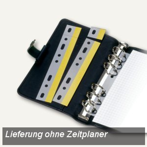 HEFTFIX® Einsatz für Timer, 150/170 mm lang, selbstklebend, klar, 100 St.