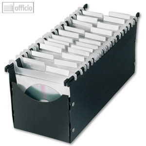 Hängeregister Box f. 190 CD/DVDs