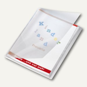 Veloflex Präsentationsbuch Crystal A4, PP,12 Hüllen, transparent, 12 St.,4412290