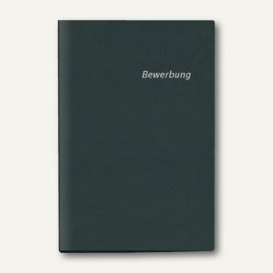 Bewerbungs-Heftmappe DIN A4, Karton, 2-teilig, schwarz, 10 Stück, 4941080