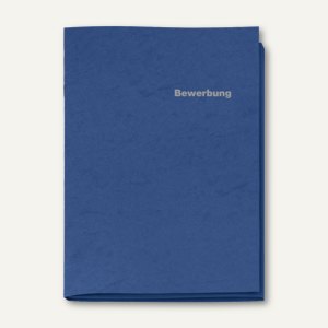 Veloflex Bewerbungsmappe, A4, Karton, 3-teilig, blau, 10 Stück, 4943050