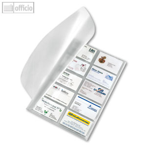 Veloflex Visitenkartenmappe Crystal