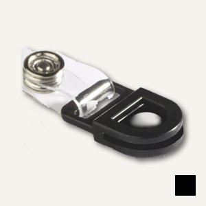Durable CARD FIX Kartenhalter, schwarz, 50 Stück, 8188-01