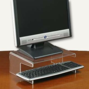 Monitorständer für TFT m. Tastaturablage