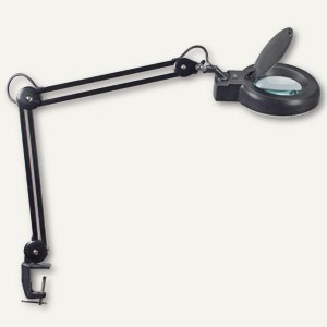 MAUL Lupenleuchte MAULviso, mit Klemmfuß, 3 Dioptrien, schwarz, 8263090 MAUL Lupenleuchte MAULviso, mit Klemmfuß, 3 Dioptrien, schwarz, 8263090