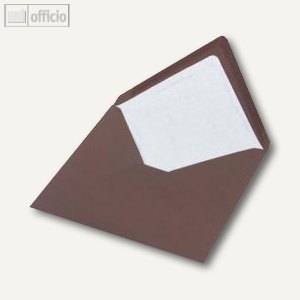 Briefumschlag mit Seidenfutter 125x125mm