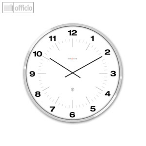 Wanduhr NeverLateAgain Numbers