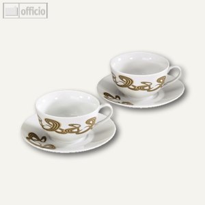 Cappuccinotassen Rolling Stripes