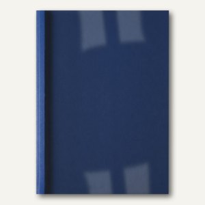 GBC Thermobindemappe ThermaBind, 3 mm, Leinenoptik, blau, 100 Stück, IB386619