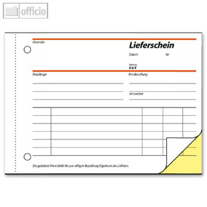 Lieferschein für Österreich