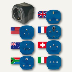 Welt-Reisestecker-Set