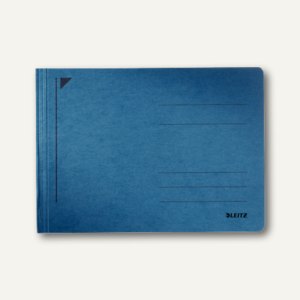 LEITZ Schnellhefter Rapid, DIN A5 quer, Manilakarton, blau, 50 Stück, 3006-00-35