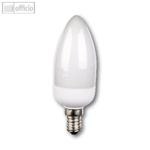 24 LED Lampe E14 Kerzenlampenform