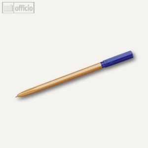 Einweg-Kugelschreiber Strichstärke F blau