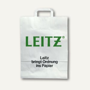 Papier-Tragetasche mit LEITZ-Aufdruck