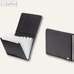 Fächermappe Black Basics