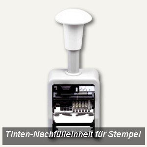 Tinten-Nachfülleinheit für Stempel 09173 & 09174