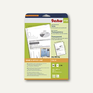 Folie für s/w Kopierer + Laserdrucker