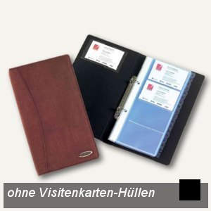 Visitenkarten-Ringbuch Soft-Touch