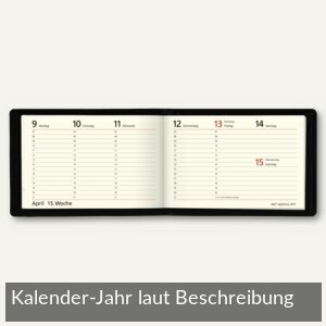 Quer-/Taschenkalender Septimus