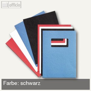Einbanddeckel LeatherGrain
