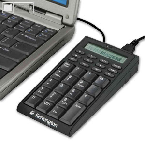 Zahlentastatur für Notebooks