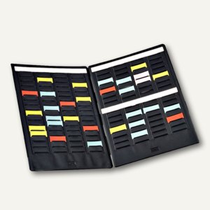 Mini-Steckkarten-Planer für T-Karten 4 Spalten je 17 Schlitze