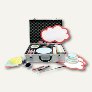 Nobo Moderationskoffer Business, gefüllt mit 2800 Teilen, 1901323