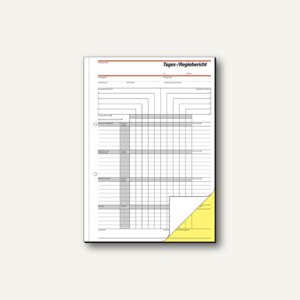 Formularbuch Tages-/Regiebericht