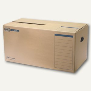 Elba Umzugskarton tric system, 680x330x350 mm, Wellpappe, 10 Stück, 100421124