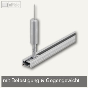 Bodenschiene für Drahtseilsystem