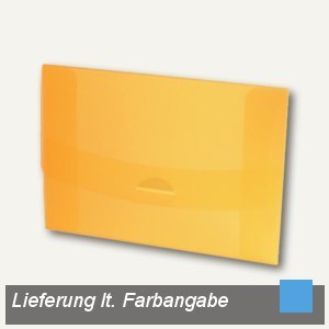 dataplus Sammelmappe 10, DIN A4, blau-transparent, 20 Stück, 27410810