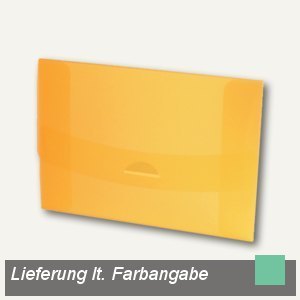 dataplus Sammelmappe 10, DIN A4, grün-transparent, 20 Stück, 27410830