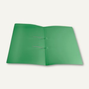 Schnellhefter UNO, DIN A4, Stripbinder, PP, 30 Blatt, grün-transparent, 25 Stück