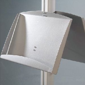 Stahl-Prospektfach 2x DIN A4