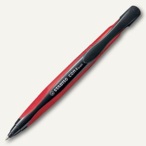 STABILO Druckkugelschreiber COM4ball, rot, 1040/40, - Bürobedarf 