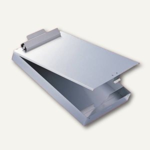 Durable Klemmbrett, DIN A4 Box, Klemmfeder, 25mm, Aluminium, antibakt., 339223