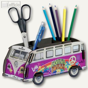 Stifteköcher Flower Power Bus