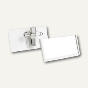Namensschilder FRAME mit Kombiklemme