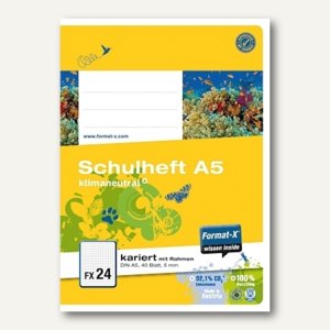 FX 24 Schulheft DIN A5