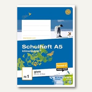 FX 1 Schulheft DIN A5
