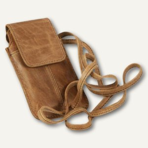 baobao Neckholer Smartphonehülle STYLE, Echt Leder, braun, 601363