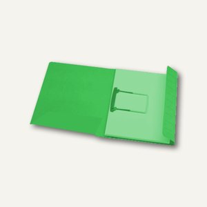 Clipmappe Secolor/ DIN A4 grün 270 g/qm