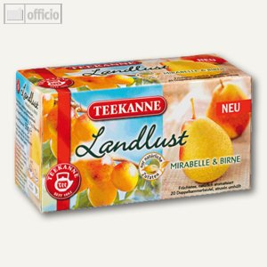 Früchtetee Landlust Mirabelle-Birne