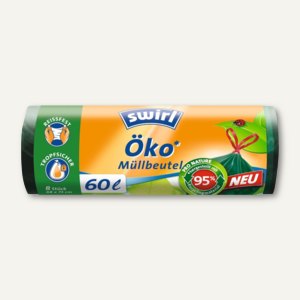 Öko-Müllbeutel mit Zugband