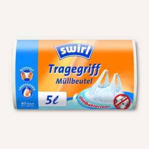 Müllbeutel mit Tragegriff