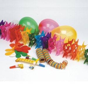 Papstar Party-Deko-Set "Party", 27-teilig, 10er-Pack, 18630